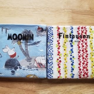 MOOMIN　Finlayson　ペーパーナプキン　24×24　20枚(テーブル用品)