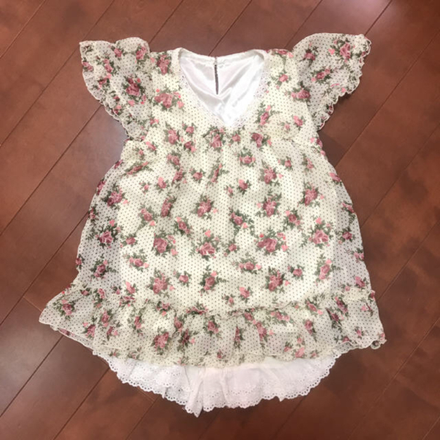 INGNI First(イングファースト)のINGNI first 140  3点セットベスト付 キッズ/ベビー/マタニティのキッズ服女の子用(90cm~)(ワンピース)の商品写真