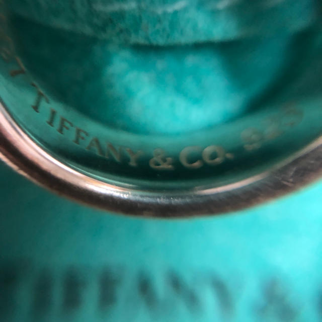 TIFFANY&CO.(925)シルバーリング(1837)品サイズは13号