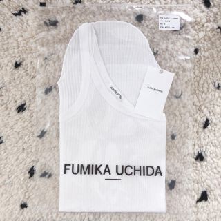 ジョンリンクス(jonnlynx)の新品未使用 FUMIKA_UCHIDA ワンショルダータンクトップ(タンクトップ)