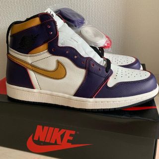 ナイキ(NIKE)のエアジョーダン1 Air Jordan 1 レイカーズ aj1(スニーカー)