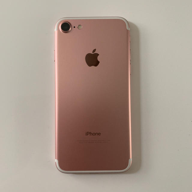 iphone 7 128GB ローズゴールド