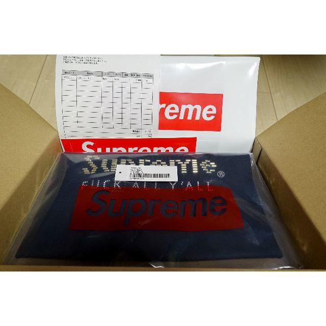 希少Sサイズ Supreme Gold Bars Tee Navy 紺