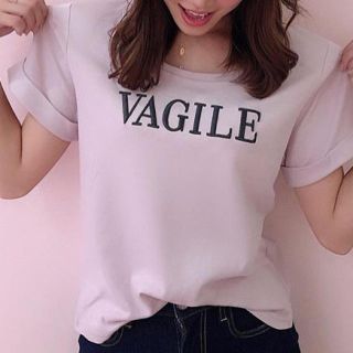 リエンダ(rienda)の新品・未使用☆人気完売品！リエンダ☆ロゴT☆ピンク(Tシャツ(半袖/袖なし))