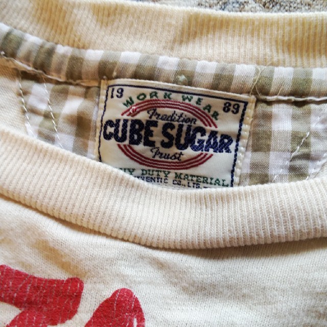 CUBE SUGAR(キューブシュガー)のキューブシュガーTシャツ レディースのトップス(Tシャツ(半袖/袖なし))の商品写真