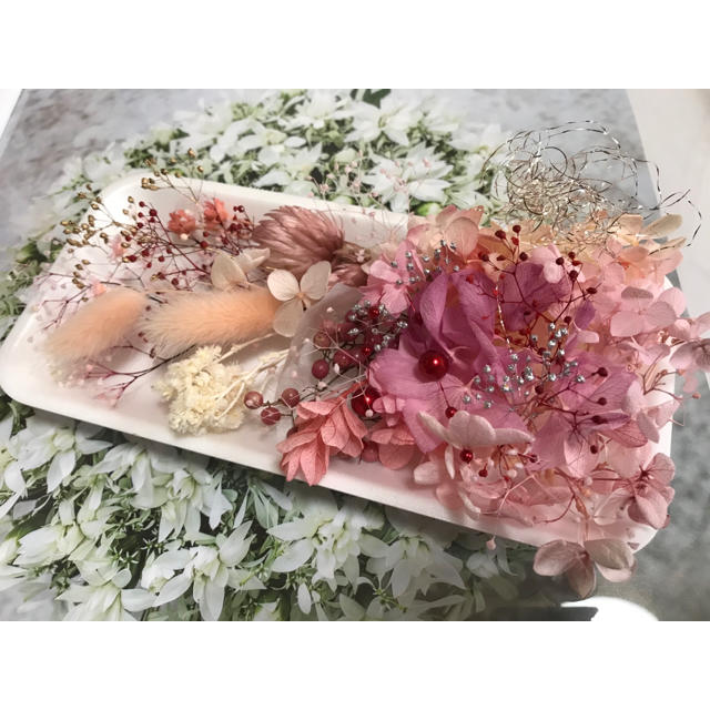 ❀花材セット ピンク❀ No.280 - プリザーブドフラワー