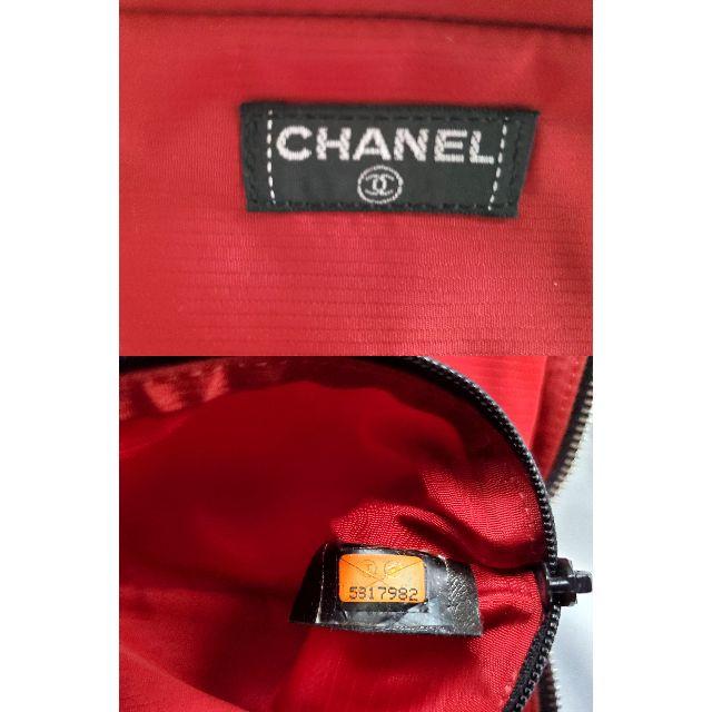 CHANEL(シャネル)の美品 CHANEL 旧トラベルライン ポーチ 小物入れ シャネル レディースのファッション小物(ポーチ)の商品写真