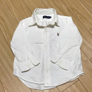 ラルフローレン(Ralph Lauren)のラルフローレン 長袖 白シャツ(ブラウス)