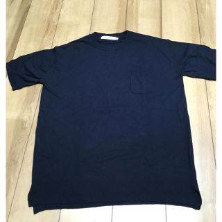 ドレステリア(DRESSTERIOR)のここ様専用 DRESSTERIOR 薄手ニット 半袖ネイビー(Tシャツ/カットソー(半袖/袖なし))