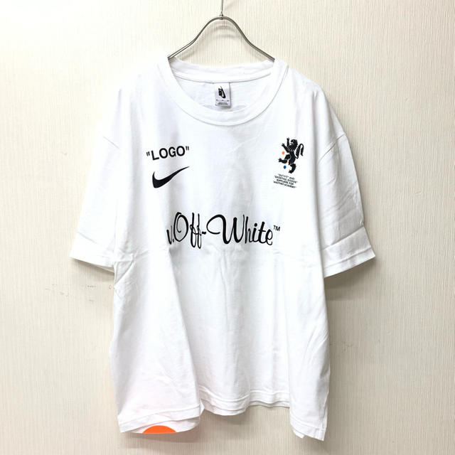 OFF-WHITE(オフホワイト)の【スヌープ様専用】NIKE x OFF_WHITE LOGO Tシャツ メンズのトップス(Tシャツ/カットソー(半袖/袖なし))の商品写真