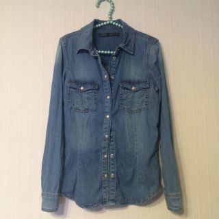 ザラ(ZARA)の☆半額☆ZARAのデニムシャツ(シャツ/ブラウス(長袖/七分))