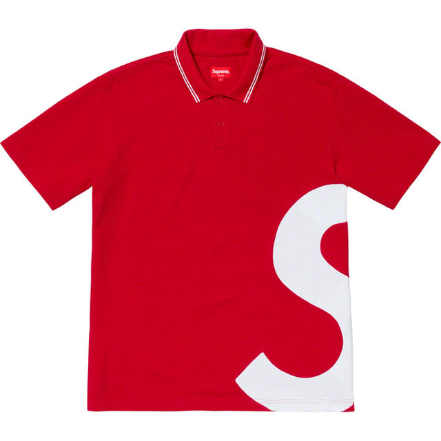 トップスsupreme S logo polo シャツ