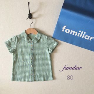 ファミリア(familiar)のfamiliar ファミリア  男の子 ポロシャツ  *❁*80(シャツ/カットソー)