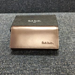 ポールスミス(Paul Smith)の新品未使用 Paul Smith 牛革レザー 4連キーケース マルチストライプ(キーケース)