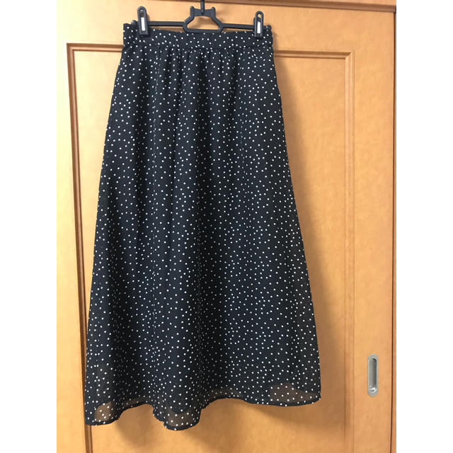 WEGO(ウィゴー)のWEGO☆ドットロングスカート レディースのスカート(ロングスカート)の商品写真