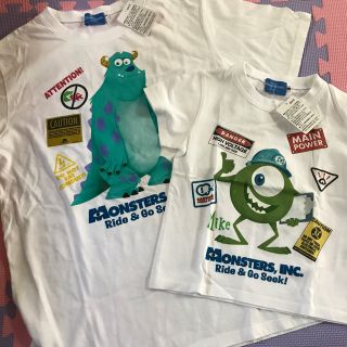 ディズニー(Disney)のモンスターズインク Tシャツ セット(Tシャツ(半袖/袖なし))