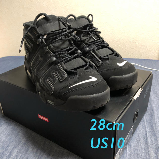 Supreme(シュプリーム)の【正規品】NIKE supreme air more uptempo シュプテン メンズの靴/シューズ(スニーカー)の商品写真