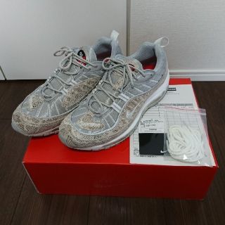 シュプリーム(Supreme)のsupreme nike airmax98 snakeskin 27cm(スニーカー)