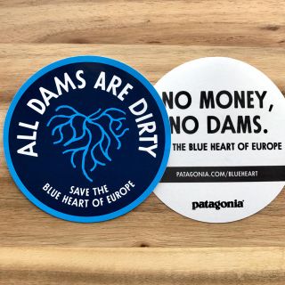 パタゴニア(patagonia)のパタゴニア patagonia 正規品 ステッカー BLUE HEART 1枚(その他)