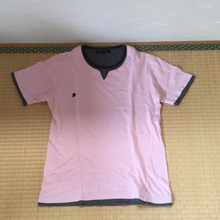 アールニューボールド(R.NEWBOLD)のR.NEWBOLD メンズ半袖Tシャツ ピンク Mサイズ(Tシャツ/カットソー(半袖/袖なし))