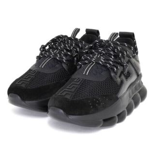 ヴェルサーチ(VERSACE)のversace chain reaction 41 ブラック 国内正規品(スニーカー)