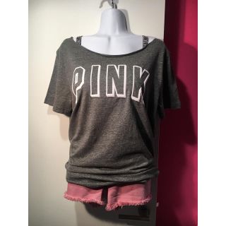 ヴィクトリアズシークレット(Victoria's Secret)のオフショルシャツ ヴィクトリアズシークレット Victoria’s Secret(Tシャツ(半袖/袖なし))