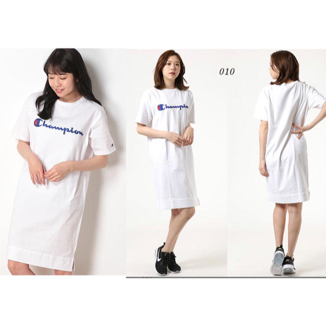 Champion(チャンピオン)のチャンピオン  Tシャツ ワンピース Champion CW-P308 L レディースのワンピース(ロングワンピース/マキシワンピース)の商品写真