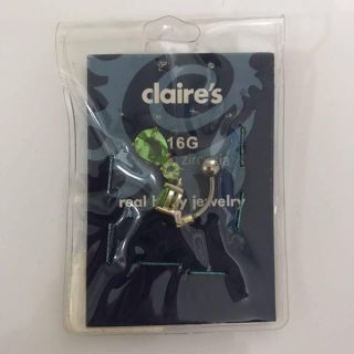 クレアーズ(claire's)のclaire’s ボディピアス 16G ボディジュエリー 蝶 定価990(ピアス)