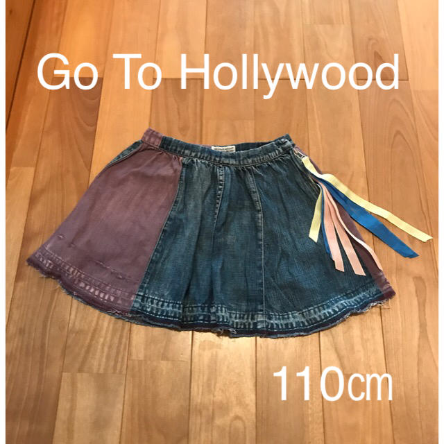 GO TO HOLLYWOOD(ゴートゥーハリウッド)の【110㎝】Go To Hollywood スカート キッズ/ベビー/マタニティのキッズ服女の子用(90cm~)(スカート)の商品写真