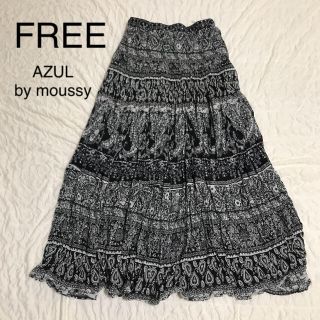 アズールバイマウジー(AZUL by moussy)のロングスカート(ロングスカート)