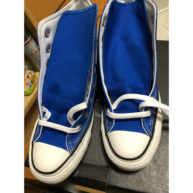 CONVERSE(コンバース)のコンバース CONVERSE オールスターズ カラーズ ハイ 青 23.5cm レディースの靴/シューズ(スニーカー)の商品写真