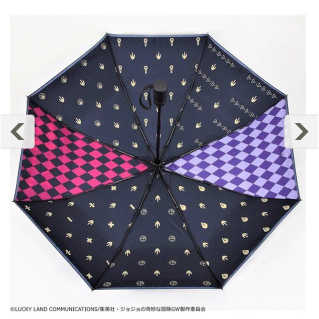 ジョジョの奇妙な冒険 黄金の風　UV晴雨兼用 折りたたみ傘