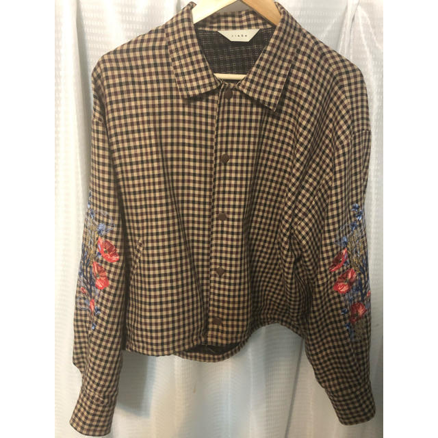 jieda 19ss 刺繍コーチジャケット jieda 19ss 刺繍コーチジャケット