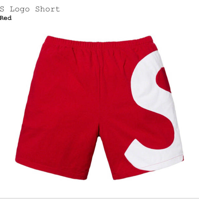 2021激安通販 S 専用 - Supreme Logo small red Short ショートパンツ