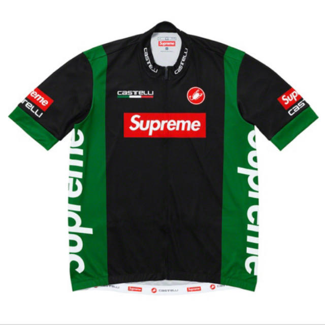 【１着でも送料無料】 - Supreme Supreme Mサイズ 黒 Jersey Cycling Castelli ジャージ