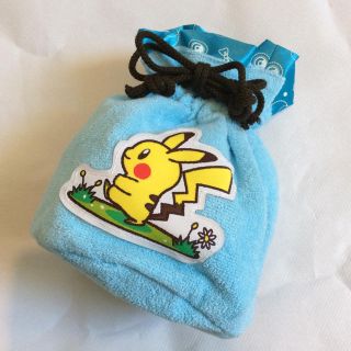 ポケモン(ポケモン)のピカチュウ 巾着 ポーチ(ポーチ)