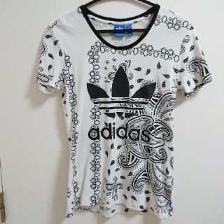 アディダス(adidas)のadidas originals Tシャツ ペイズリー  レディースS(Tシャツ(半袖/袖なし))