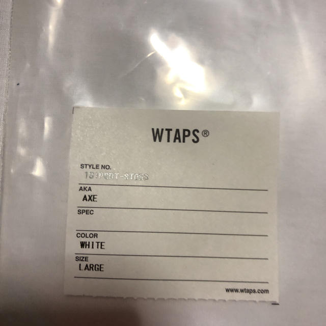 W)taps(ダブルタップス)の19ss wtaps axe tee tシャツ シャツ L  logo 3 メンズのトップス(Tシャツ/カットソー(半袖/袖なし))の商品写真