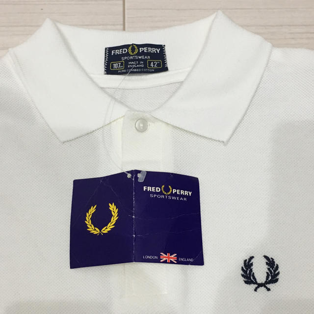 FRED PERRY(フレッドペリー)の【Kenta様専用出品】FRED PERRY 新品ポロシャツ メンズのトップス(ポロシャツ)の商品写真