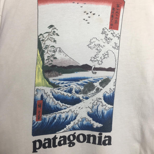 一点物 Patagonia 超激レア!! 日本画 浮世絵 コットン ロンT