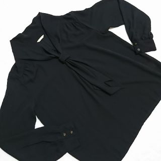 ビームス(BEAMS)の【週末限定価格】ビームスハートBEAMS HEART ボウタイシフォンブラウス(シャツ/ブラウス(長袖/七分))