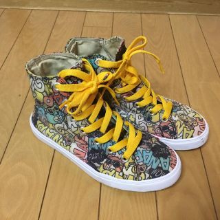 アナップキッズ(ANAP Kids)のANAP GIRL  PUNCH HI キャンパススニーカー(スニーカー)