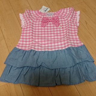 ミキハウス(mikihouse)の新品未使用☆お値下げ☆ミキハウス☆ワンピース(ワンピース)