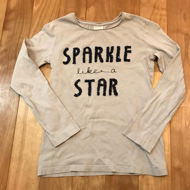 ZARA KIDS(ザラキッズ)の【120㎝】ZARA ロンT キッズ/ベビー/マタニティのキッズ服女の子用(90cm~)(Tシャツ/カットソー)の商品写真