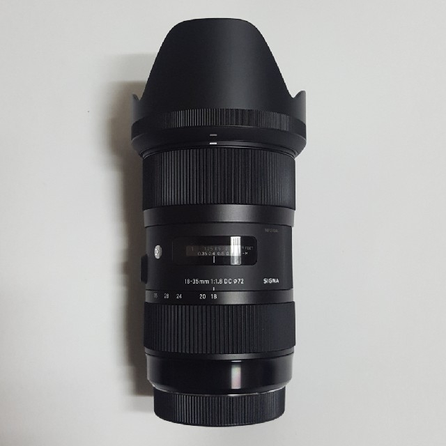 今季ブランド シグマ　レンズ　18-35mm - SIGMA  キヤノン　ef-s用  f1.8 レンズ(ズーム)