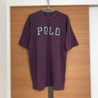 ウィゴー(WEGO)のパープル ロゴTシャツ(Tシャツ/カットソー(半袖/袖なし))