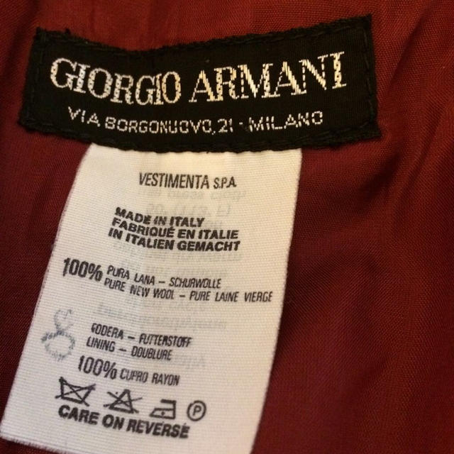 Giorgio Armani(ジョルジオアルマーニ)のジョルジュアルマーニジャケット レディースのジャケット/アウター(ノーカラージャケット)の商品写真