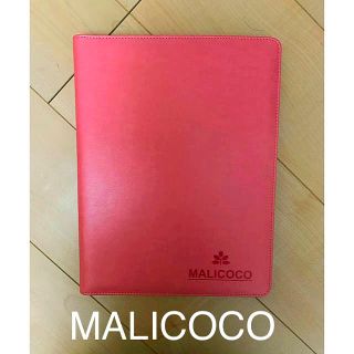 MALICOCO 高級レザーバインダークリップピンク 新品。(ファイル/バインダー)