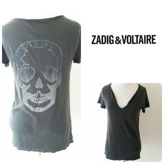 ザディグエヴォルテール(Zadig&Voltaire)のZADIG＆VOLTAIRE/ヘンリーネックTシャツカットソー(Tシャツ(半袖/袖なし))