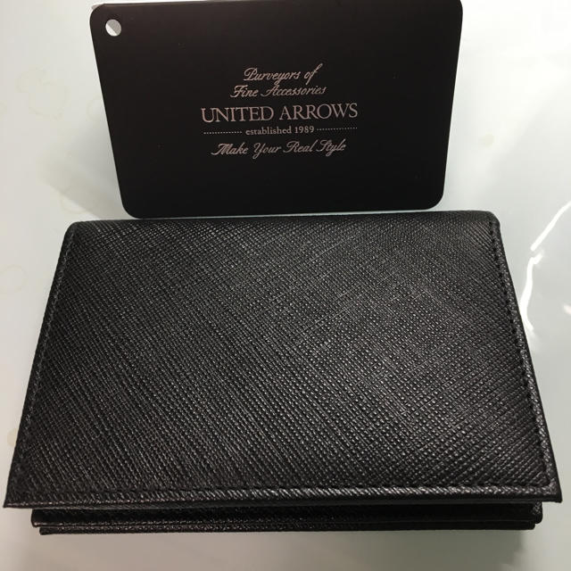 UNITED ARROWS(ユナイテッドアローズ)の新品 ユナイテッドアローズ UNITEDARROWS 名刺入れ カードケース メンズのファッション小物(名刺入れ/定期入れ)の商品写真